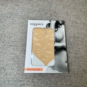 Nippie Covers Lace Beige Lingerie Solutions Clear Dress Tapes Bundle One Size